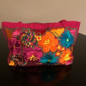 Hot Pink Mexican Hand Bag